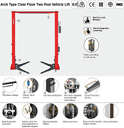 ТS-1116 Подъемник автомобильный  двухстоечный